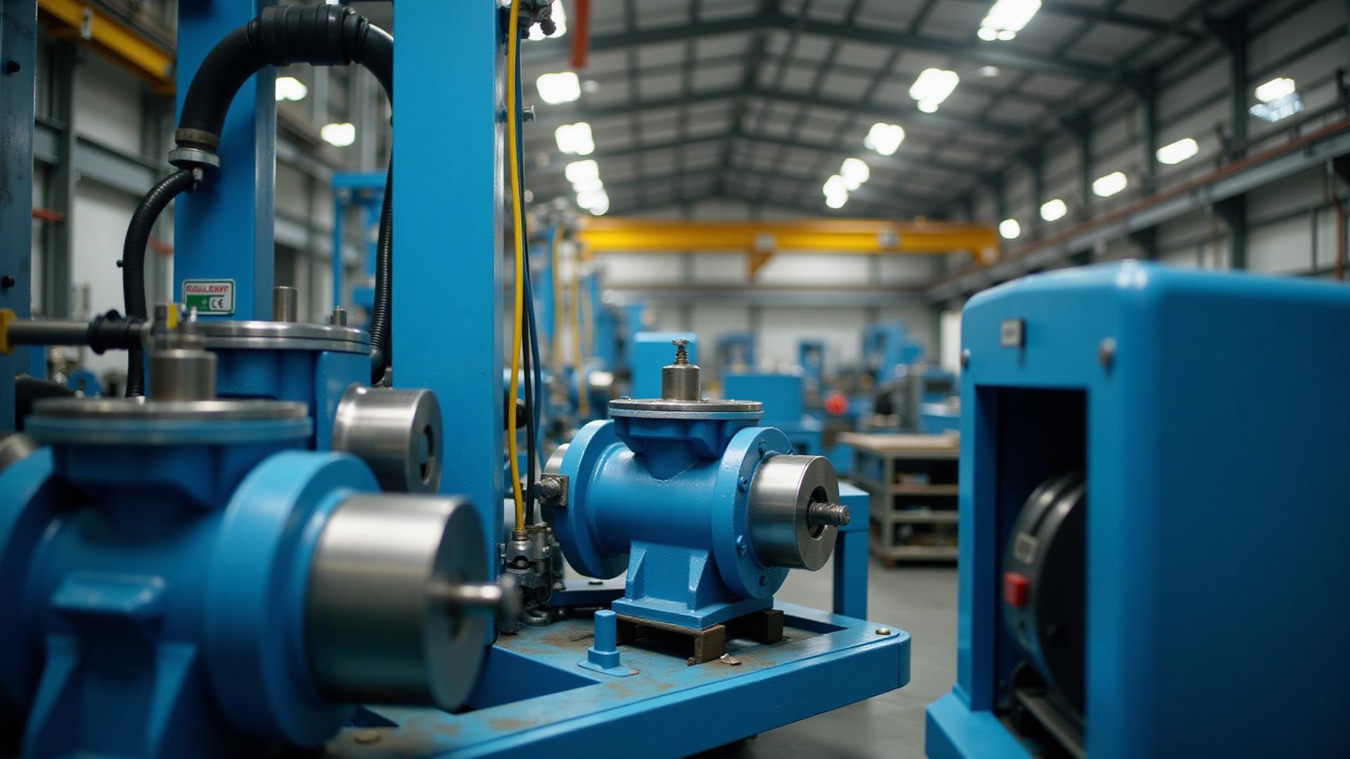 Hydraulic workshop machinery and service equipment